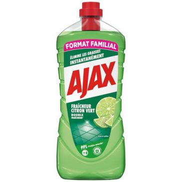 Nettoyant toutes surfaces Ajax citron vert 1.50L