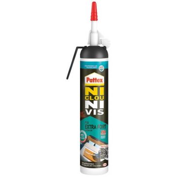 Ni clou ni vis fix extra fort mastic sans pistolet 266 gr