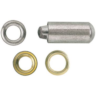 Oeillet bâche avec jeu pose laiton Ø10mm blister 25