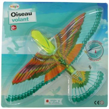 Oiseau mécanique vole vraiment en battant des ailes