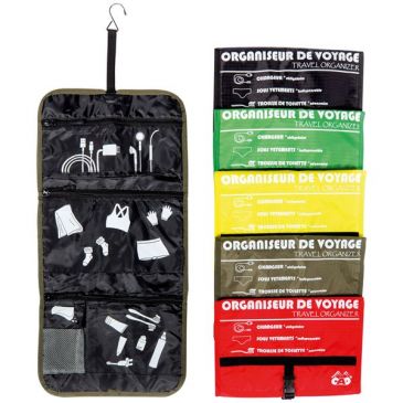 Organiseur de voyage coloris assortis