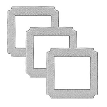 Pack 3 microfibres - MICROFIBWIN S5 S6