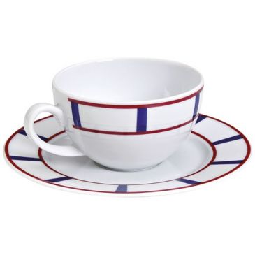 Paire-tasse à thé 22 cl - Basque Bleu