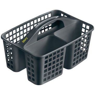Panier 3 compartiments pour produits de nettoyage