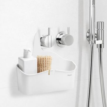 Panier de douche à suspendre 28x8x28cm