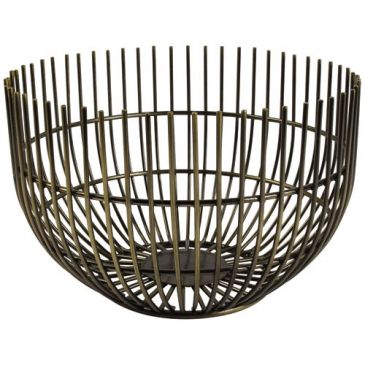 Panier métallique 15 cm Vintage Or - Iris