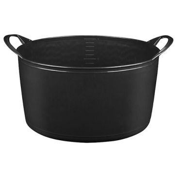 Panier souple multi usages 15 L noir