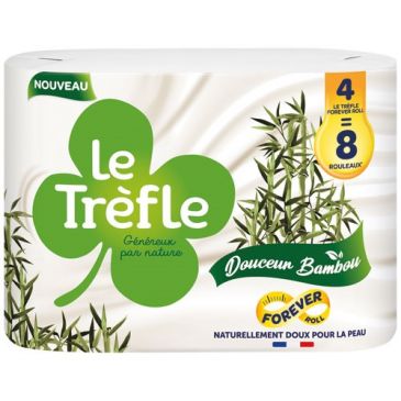 Papier toilette douceur bambou maxi rouleau x 4