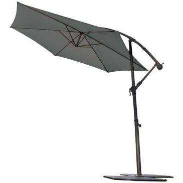Parasol déporté Superking d300 anthracite