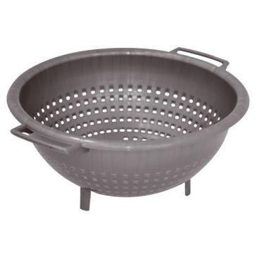 Passoire sur pied - D : 26 cm - H : 12 cm - avec poignées - silver 