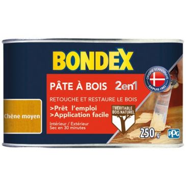 Pâte à bois 250 g chêne moyen