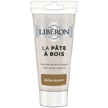 Pate à bois tube 150g chêne moyen