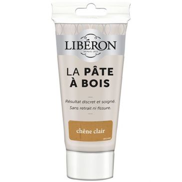 Pate à bois tube 50g chêne clair