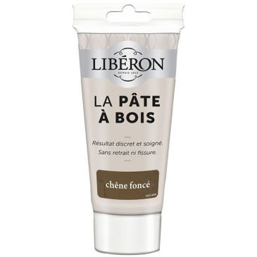 Pate à bois tube 50g chêne foncé