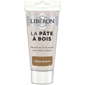 Pate à bois tube 50g chêne moyen