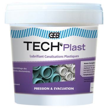 Pâte lubrifiante - Tech'plast - seau - 1 kg