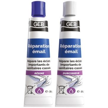 Pâte répare émail 2x20g