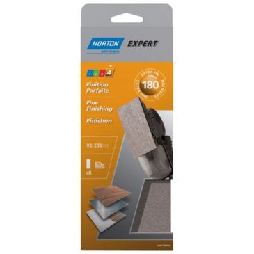 Patin expert - non perforés - pour ponceuse vibrante à pince - grain de 180