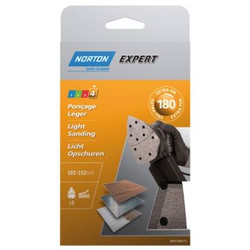 Patin auto-agrippant - multi-ponceuses - grain de 180 - finition parfaite -