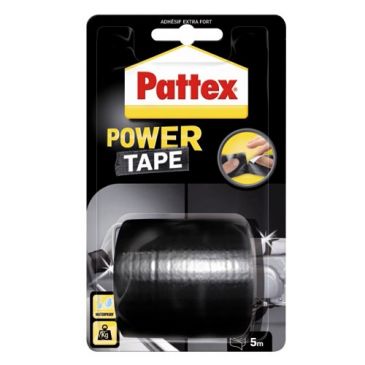 Pattex adhésif Power tape noir étui 5m