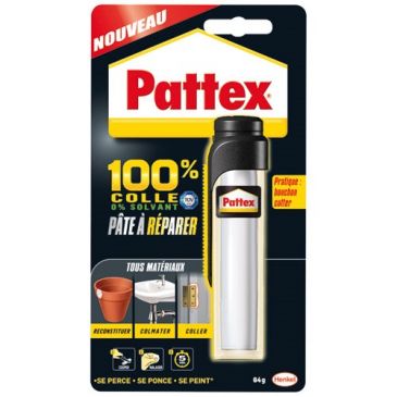 Colle 100% pâte à réparer - 64 g