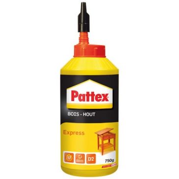 Pattex colle bois express bouteille 750g