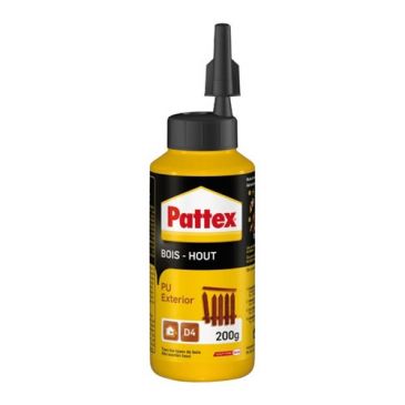 Pattex colle bois PU bouteille 200g d4