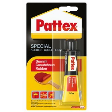 Pattex colle spécialité caoutchouc tube 30g