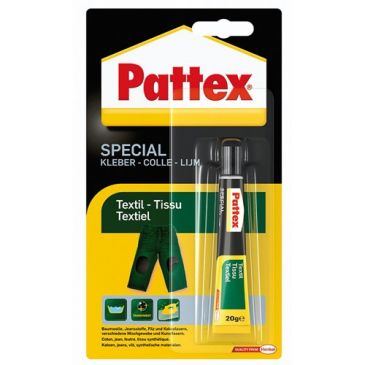 Pattex colle spécialité textile tube 20g