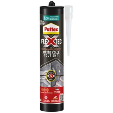 Pattex mastic colle jointe flextec gris 389g