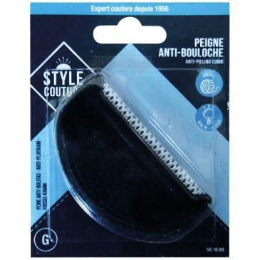 Peigne anti bouloches