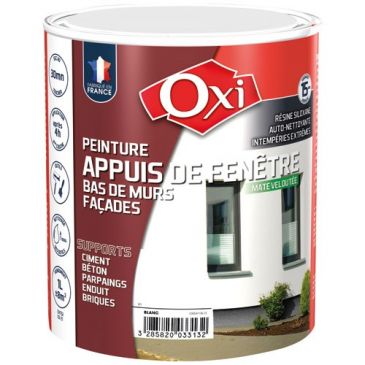 Peinture appuis de fenêtre 1 L - Blanc