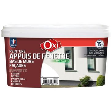 Peinture appuis de fenêtre  2,5 L - Blanc