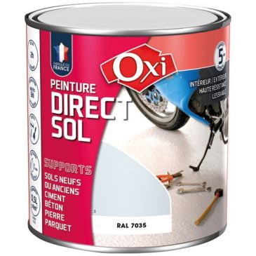 Peinture sol Satin 0,5 L Direct Sol - Gris Clair
