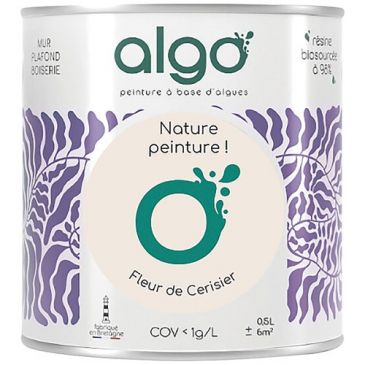 Peinture intérieure multi supports 0,5 L Velours - Beige Fleur de Cerisier