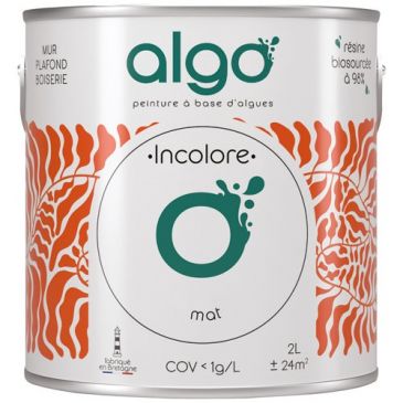 Peinture écologique 0,5 L Mat - Base incolore