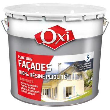 Peinture façades 10 L Pliolite - Blanc