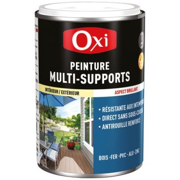 Peinture brillante multi-supports 250 ml Top 3+ - Blanc