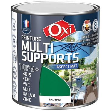 Peinture Mate Multi-supports 0.5 L Top 3+ - Vert Foncé