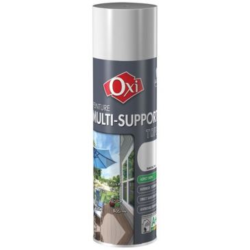 Bombe peinture Satin Multi-supports 400 ml Top 3+ - Anthracite