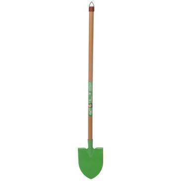 Pelle enfant ronde métal verte 91 cm