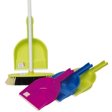 Pelle plastique bord caoutchouc clipsable sur manche