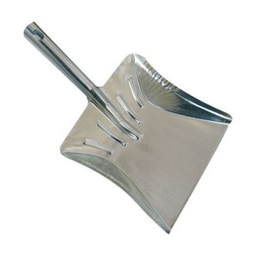 Pelle poussière métal galvanisé + manche bois ép.05mm