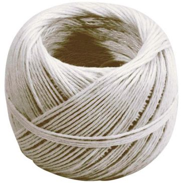 Pelote polyester blanc alimentaire 50 m
