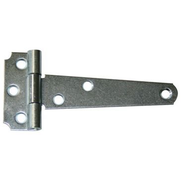 Penture anglaise légère - L : 75 mm - fixation murale - 20.5 x 1.5 mm - zin