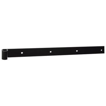 Penture bout droit - D14 - L : 600 mm - 35 x 4 mm - noir
