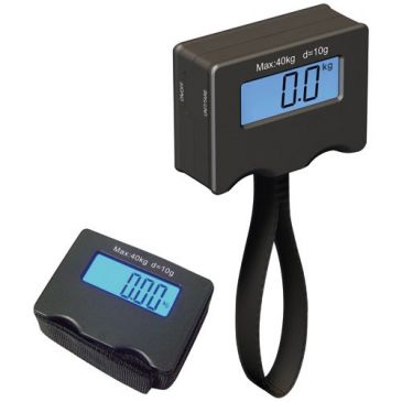 Pèse bagages électronique abs/métal noir