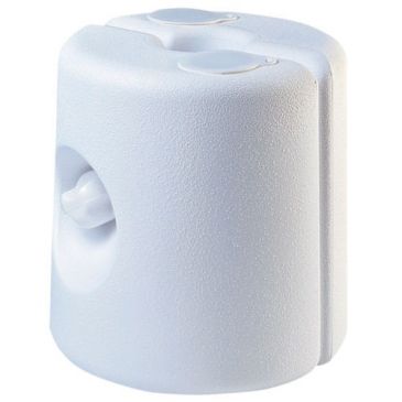 Pied de tonnelle - plastique - à remplir - blanc