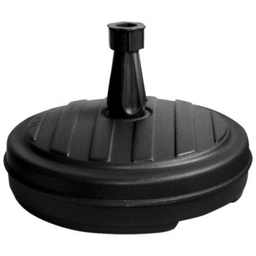 Pied de parasol - plastique rond - 13 L - D: 43 cm - gris anthracite