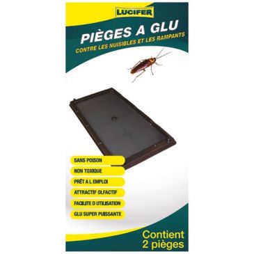 Piège à glu nuisibles et rampants x 2
